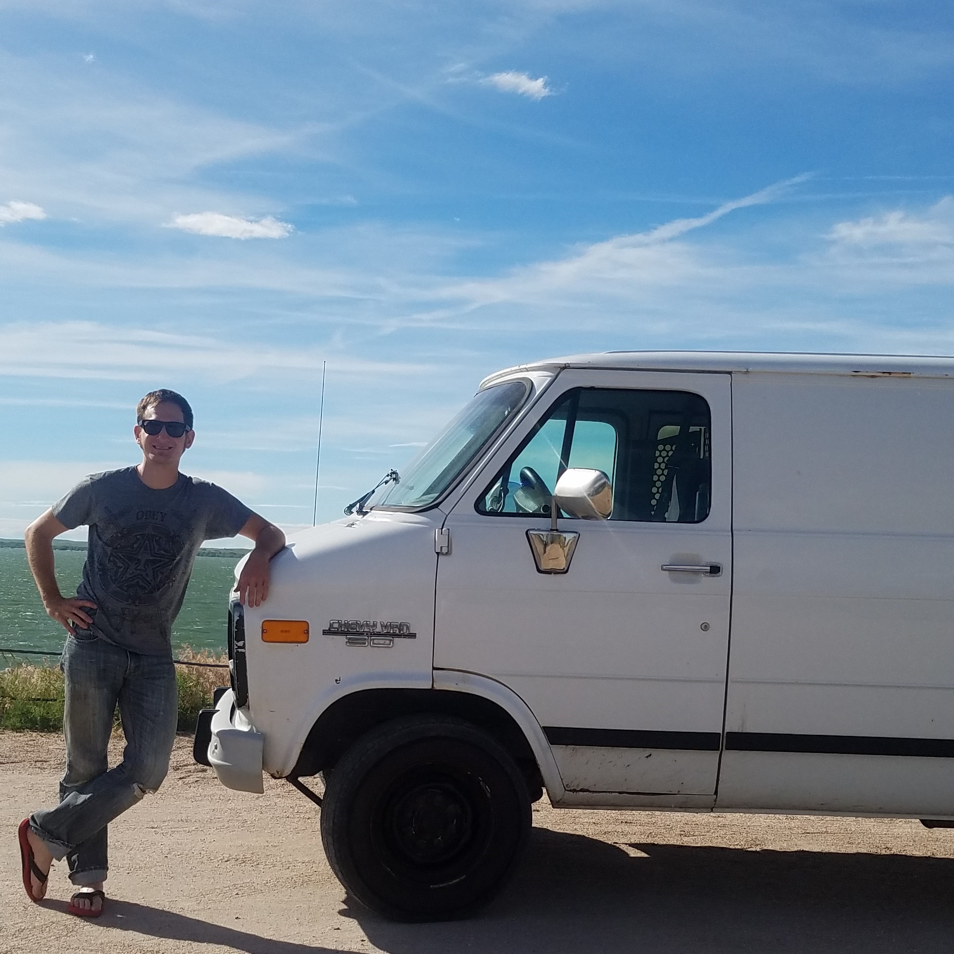 Beautiful day for a van ride